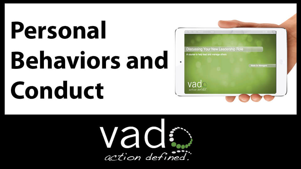 Personal Behaviors and Conduct 